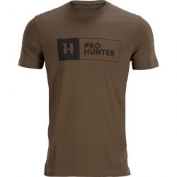 Tee shirt Pro Hunter Harkila Marron clair