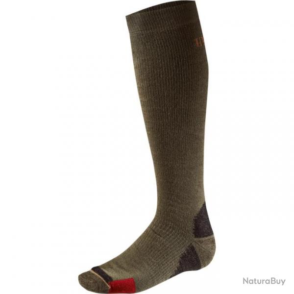 Chaussettes Big Game compression longue Harkila S Dark green