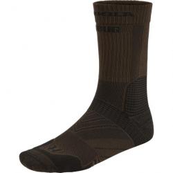 Chaussettes Trail chausette Harkila S Dark olive/Vert