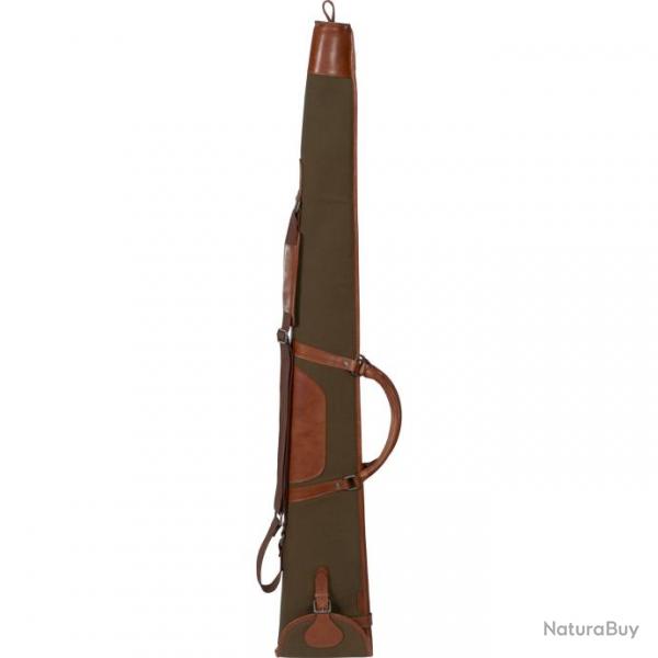 Fourreau Retrieve pour fusil en canvas/cuir Harkila Olive 135 cm