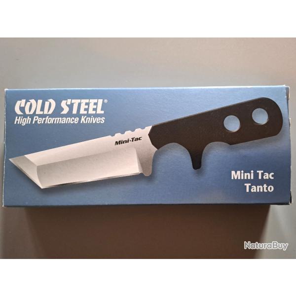 Cold Steel Mini Tac Tanto 49HTF couteau de cou