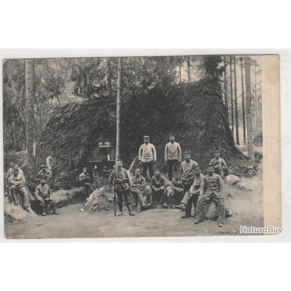 CPA - Groupe de Militaire Allemand (carte photo)N137-015