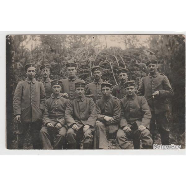 CPA - Groupe de Militaire Allemand (carte photo)N137-010