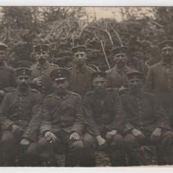 CPA - Groupe de Militaire Allemand (carte photo)N°137-012