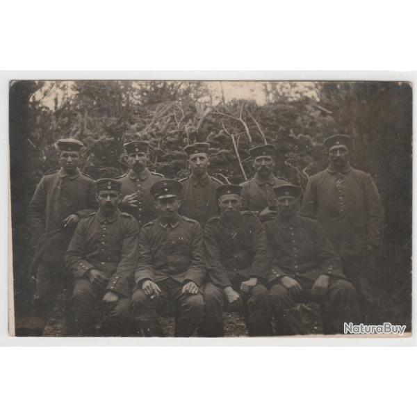 CPA - Groupe de Militaire Allemand (carte photo)N137-012