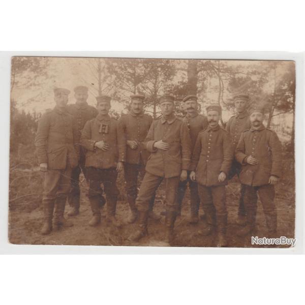 CPA - Groupe de Militaire Allemand (carte photo)N137-014