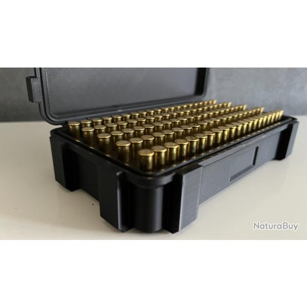 BOITE POUR MUNITION 22LR (100) Noir