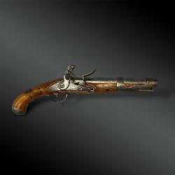 PISTOLET de cavalerie modèle 1763/66 - France - XVIIIème siècle