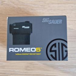 Point rouge SIG SAUER ROMEO 5 -2MOA-