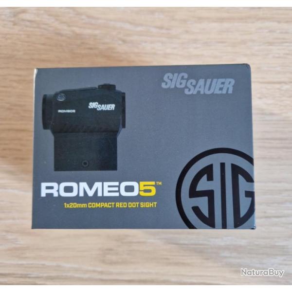 Point rouge SIG SAUER ROMEO 5 -2MOA-