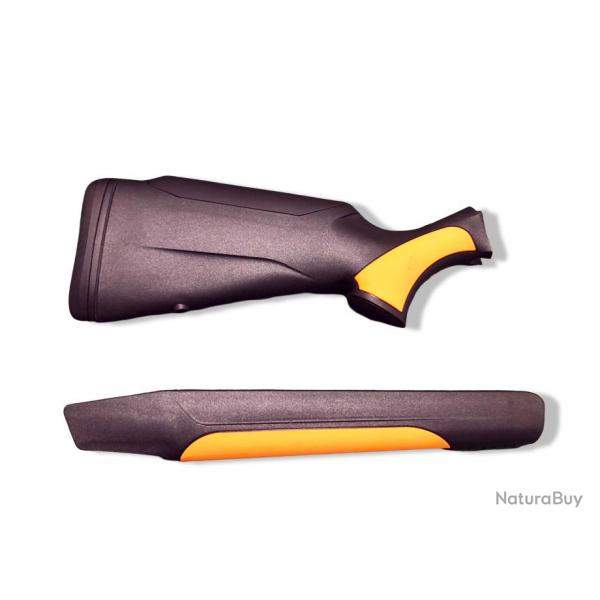 BROWNING KIT Composite Crosse + devant NOIR/ORANGE pour BAR & MARAL 4X