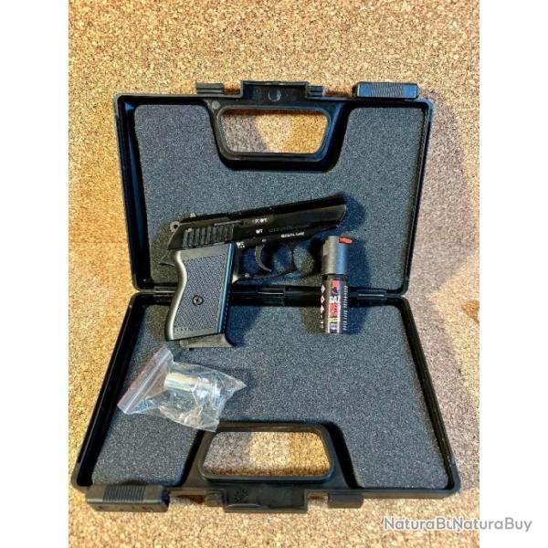 PISTOLET LADY NOIR 9MM PAK EKOL 1 SANS PRIX DE RESERVE