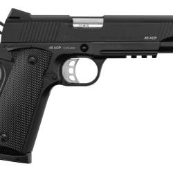 TISAS - Pistolet ZIG PC 1911 Noir 5'' PC 1911 CAL 45 ACP - DESTOCKAGE