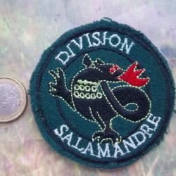 insigne division salamandre écusson militaire Guerre du Golfe