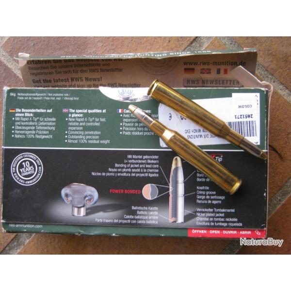 BALLES RWS CAL  270 WINCHESTER