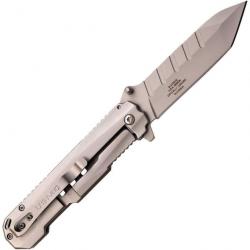 Couteau USMC A/O Lame Tanto Acier 3Cr13 Manche Acier Clip Linerlock USMA1061B