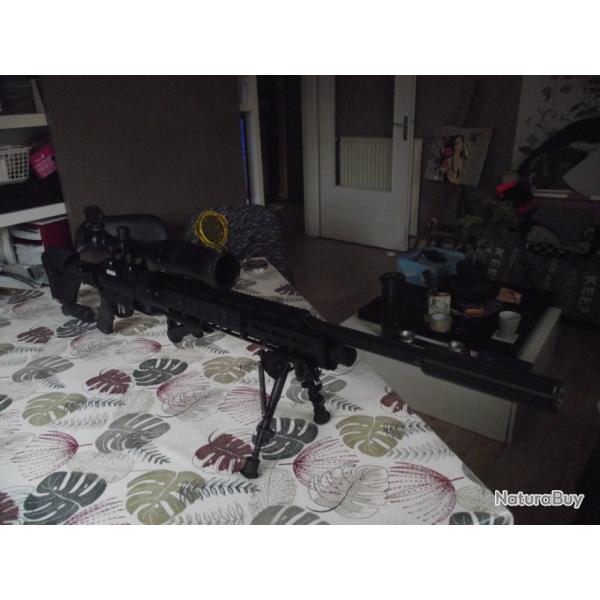 carabine sniper benjamin armada pcp calibre 5,5 mn 19,9 joules