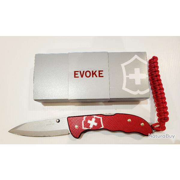 COUTEAU VICTORINOX EVOKE ALOX ROUGE