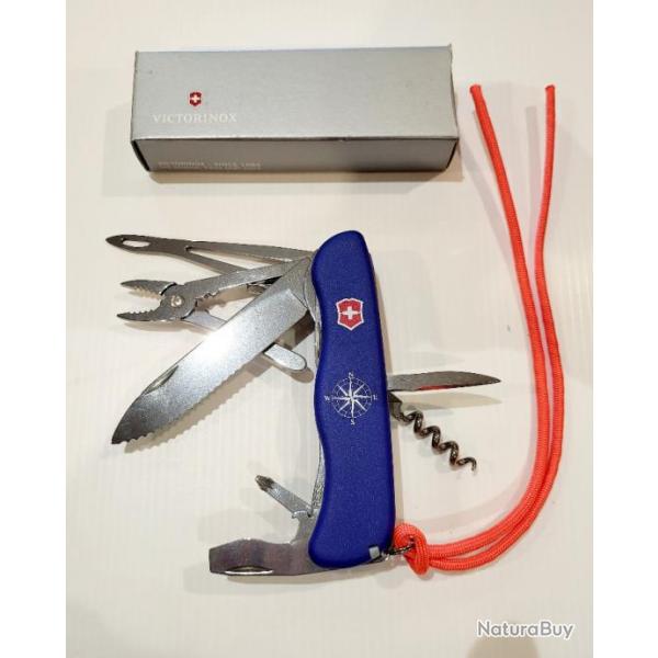 COUTEAU VICTORINOX SKIPPER BLEU