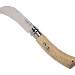 BEL1858 SERPETTE FERMANTE OPINEL N°8VRI LAME INOX MANCHE 11CM HETRE NEUF