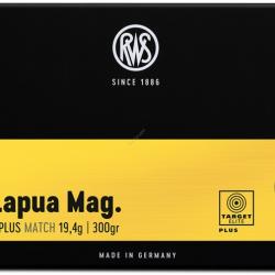 RWS 338 Lapua Mag. Target Elite Plus 16.2g 250gr x1 boite