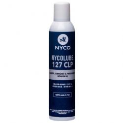 SPRAY NYCOLUBE127 CLP POUR ARMES (NETTOIE, LUBRIFIE, PROTEGE) AEROSOL DE 250ml