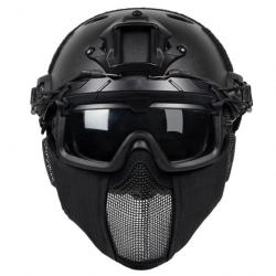 Casque de protection rapide pour airsoft- NOIR