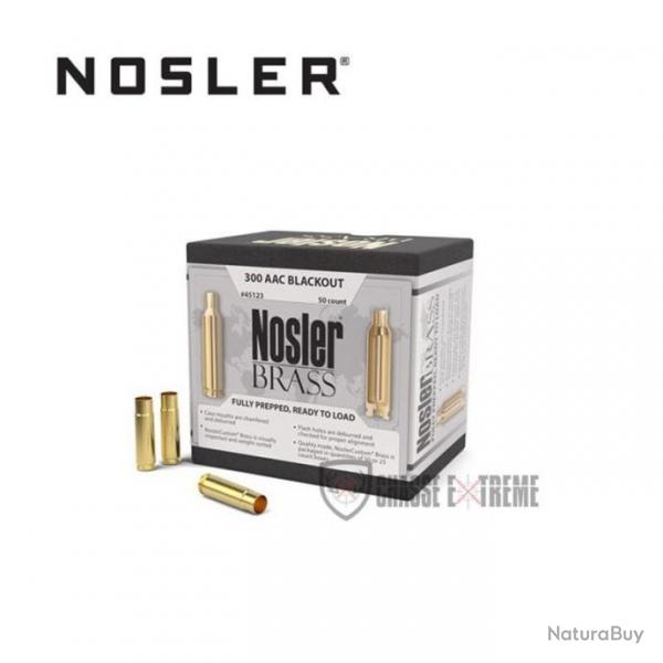 50 Douilles NOSLER Cal 300 Blackout