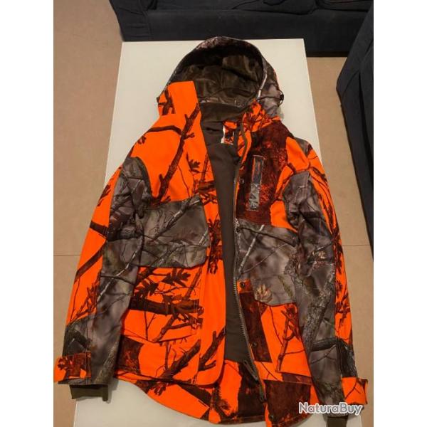 Veste de chasse 3 en 1 impermable et chaude pour femme