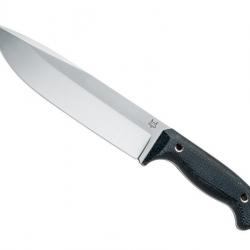 BEL1899 POIGNARD FOX KNIVES PRODUCTION "MR140" LAME 18.5CM ACIER MANCHE MICARTA + ETUI NEUF