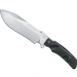 BEL1902 POIGNARD FOX KNIVES PRODUCTION "RIMOR" LAME 17.5CM ACIER STONEWASHED MANCHE FRN + ETUI NEUF