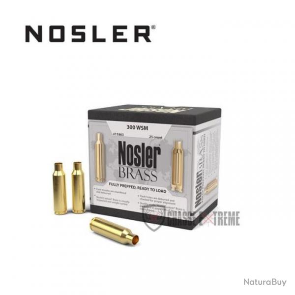 25 Douilles NOSLER Cal 300 Wsm