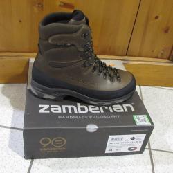 Chaussure Zamberlan HUNTER EVO GTX RR WL WAXED CHESTNUT TAILLE 44