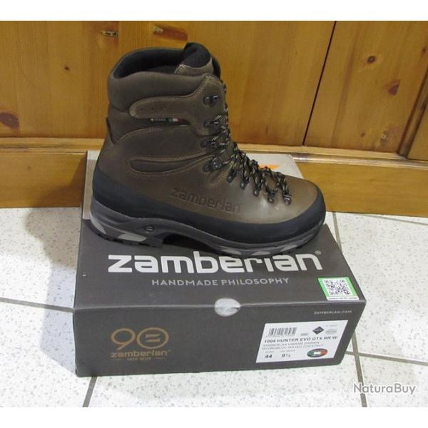 Chaussure Zamberlan HUNTER EVO GTX RR WL WAXED CHESTNUT TAILLE 44