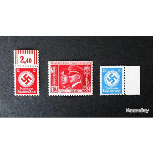 Timbres Allemands WW2