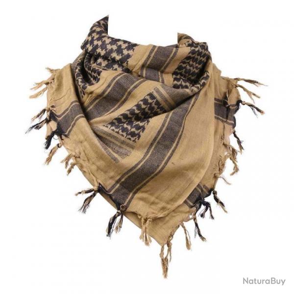 Keffieh foulard Palestinien (Couleur Coyote)