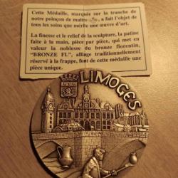 médaille ville de Limoges