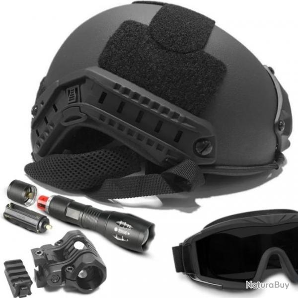 Casque Pare-balles NIJ IIIA Casque de Dfense Balistique Tactique