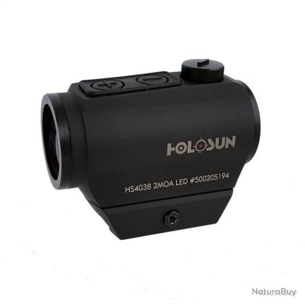 VISEUR POINT ROUGE TUBULAIRE HOLOSUN HS403B - NOIR