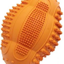 jouet ruffus Dental bouncer 8 cm orange