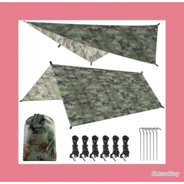 Tente multifonction Camouflage 100145cm