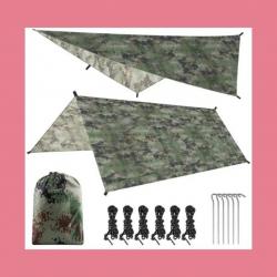 Tente impermeable Camouflage 300×300cm