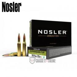 20 Cartouches NOSLER ETA Cal 260 Rem 120 gr ET SP