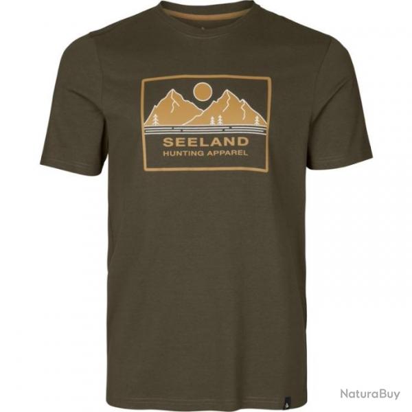 T shirt Kestrel Seeland Brun