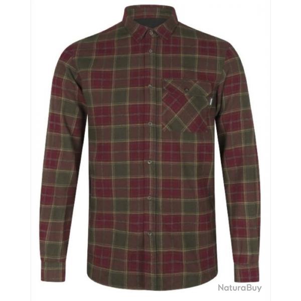 Chemise Glen Flannel Seeland Vert check