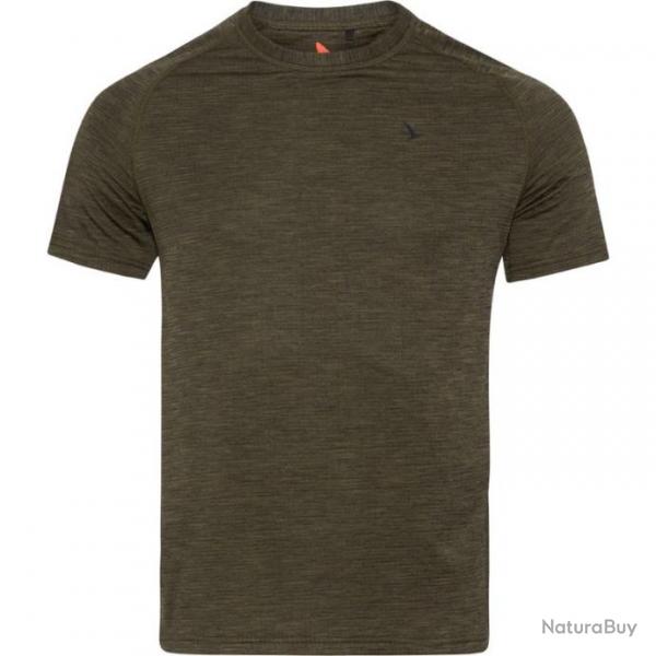 T shirt Active S S Seeland Marron sombre