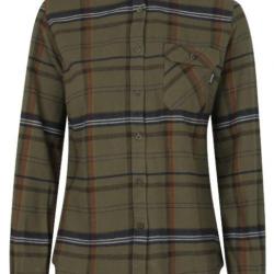 Chemisier Skye Flannel Seeland Raisin Terracotta Check