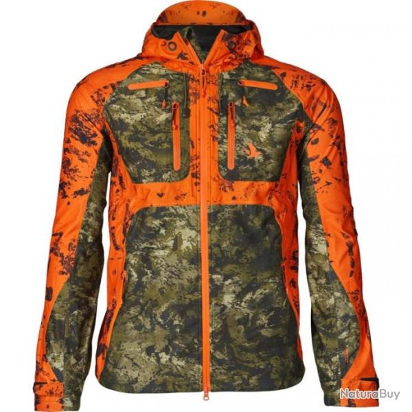 Veste de chasse Vantage Seeland Camo InVis vert Camo InVis Blaze