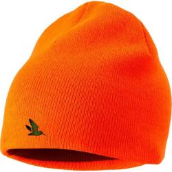 Bonnet réversible Ian Seeland One size Hi-vis orange/Vert