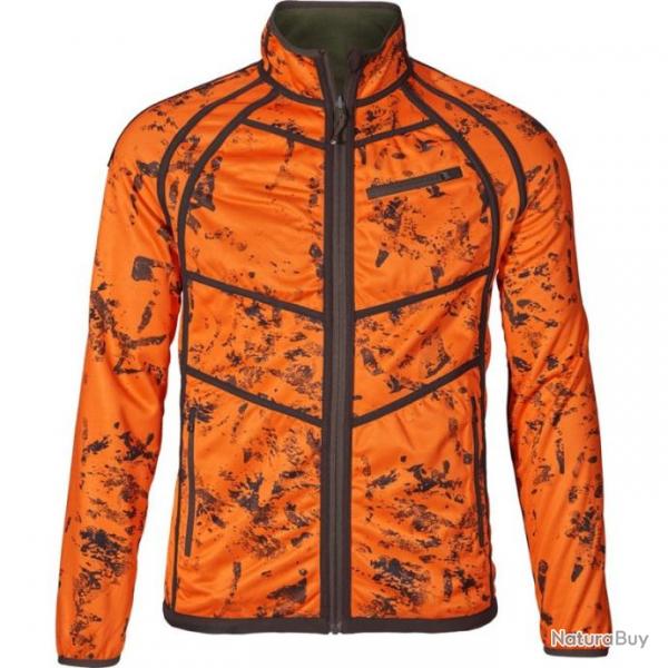 Polaire Vantage reversible Seeland Vert InVis orange blaze